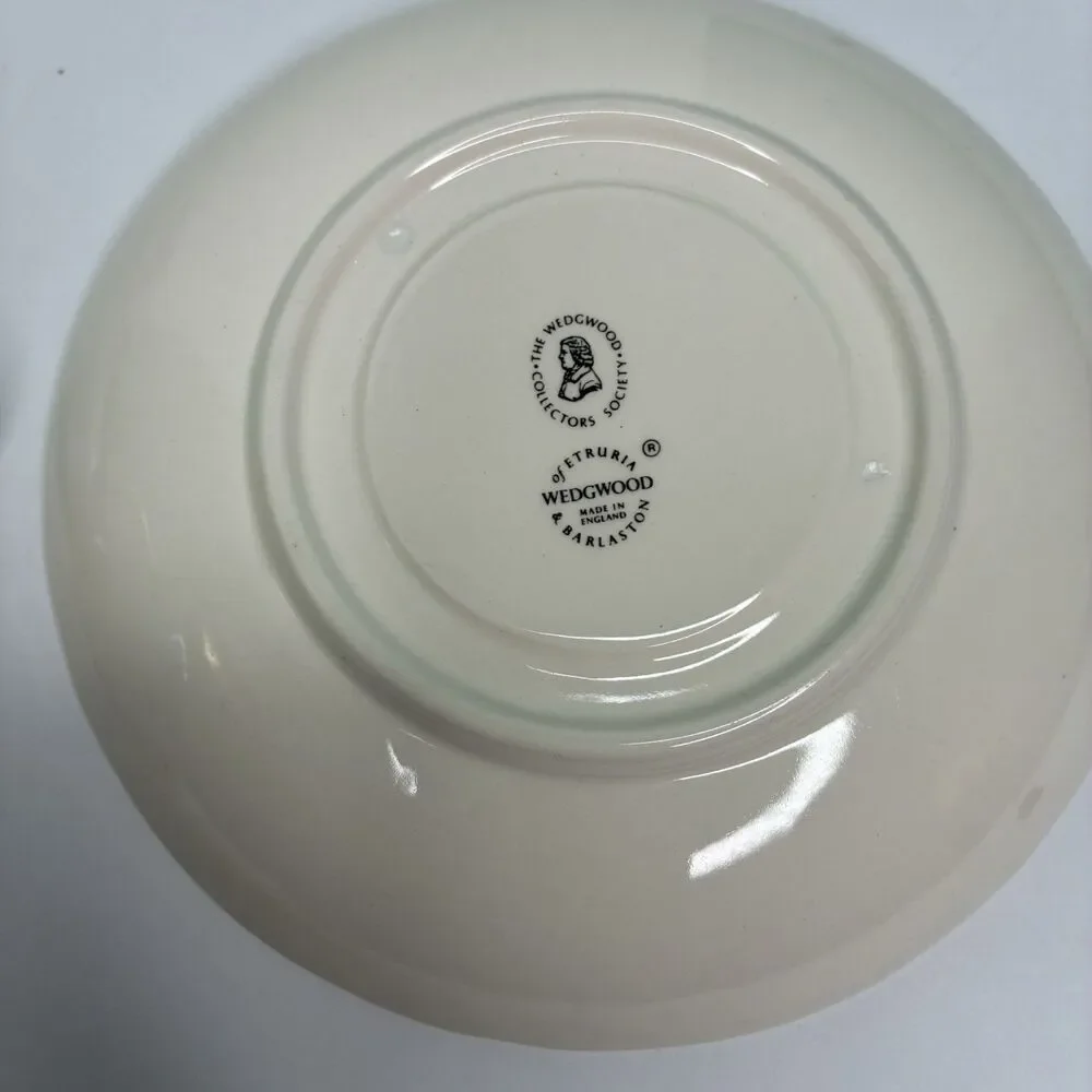 Wedgewood Etruria & Barlaston Creamware Tea Cup And Saucer Set Of 3